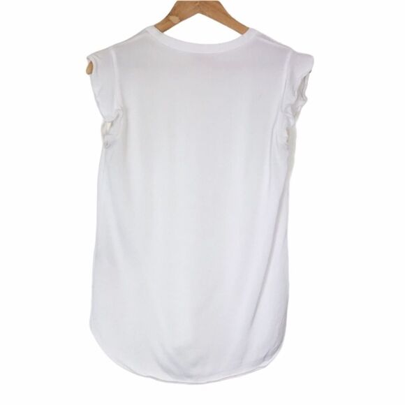 HP🔥 KATE SPADE | Satin Crepe Flutter Sleeves Blouse - Picture 5 of 7